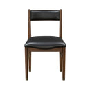 Clive Side Chair in Black/Cherry - 5413S