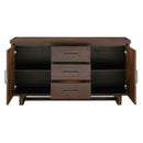 Franco Server in Brown/Walnut - 5414-40