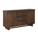 Franco Server in Brown/Walnut - 5414-40