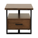 Sedley End Table in Black/Brown - 5415RF-04