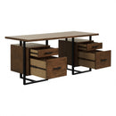 Sedley (3) Writing Desk in Black/Brown - 5415RF-15*