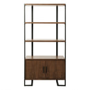 Sedley (2) Bookcase in Black/Brown - 5415RF-17*