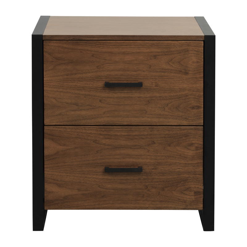 Sedley File Cabinet in Black/Brown - 5415RF-18