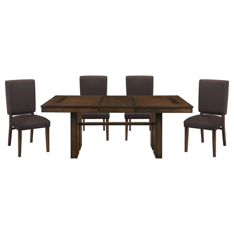 Sedley 5pc Set (TB+4S) in Brown - 5415RF-78*5
