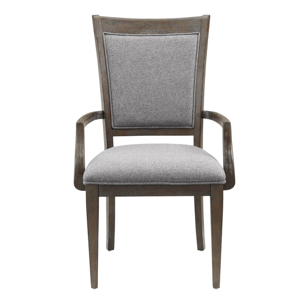 Sarasota Arm Chair in Brown/Gray - 5441A