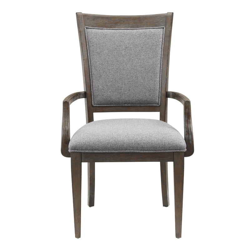 Sarasota Arm Chair in Brown/Gray - 5441A