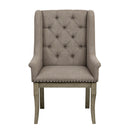 Vermillion Arm Chair in Gray/Taupe/Beige - 5442A