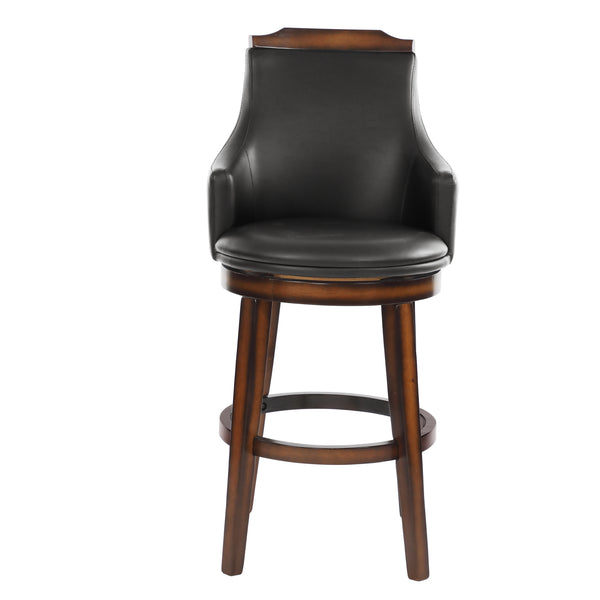 Bayshore Swivel Pub Height Chair in Oak/Brown - 5447-29S