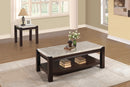 Festus End Table, Marble Top