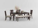 Makah 5pc Set (TB+4S) in Brown/Beige - 5496-78*5
