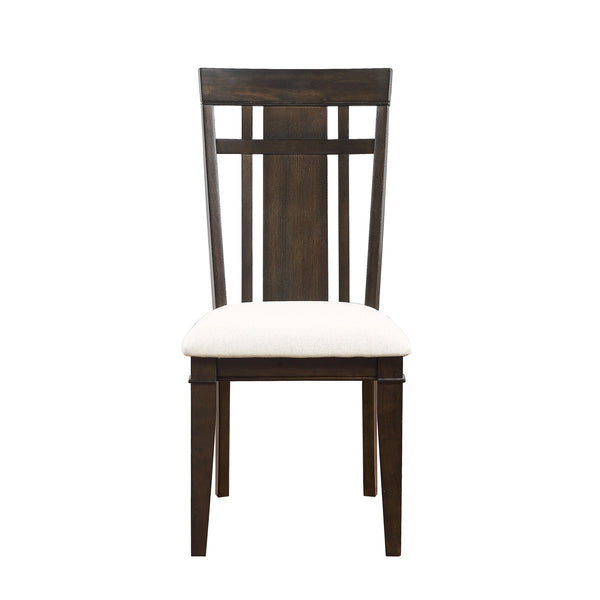 Makah Side Chair in Beige/Brown - 5496S
