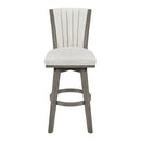 Corvallis Swivel Pub Height Chair - Beige,Gray