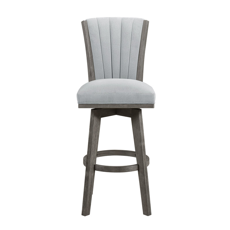 Corvallis Swivel Pub Height Chair in Gray - 5507-29GYS