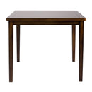 Delmar 5-Piece Pack Counter Height Set in Espresso/Black - 5511-36