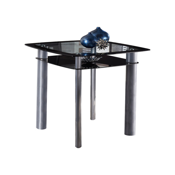 Sona Counter Height Table, Glass Top in Transparent/Gold/Silver/Champagne/Black - 5532-36*