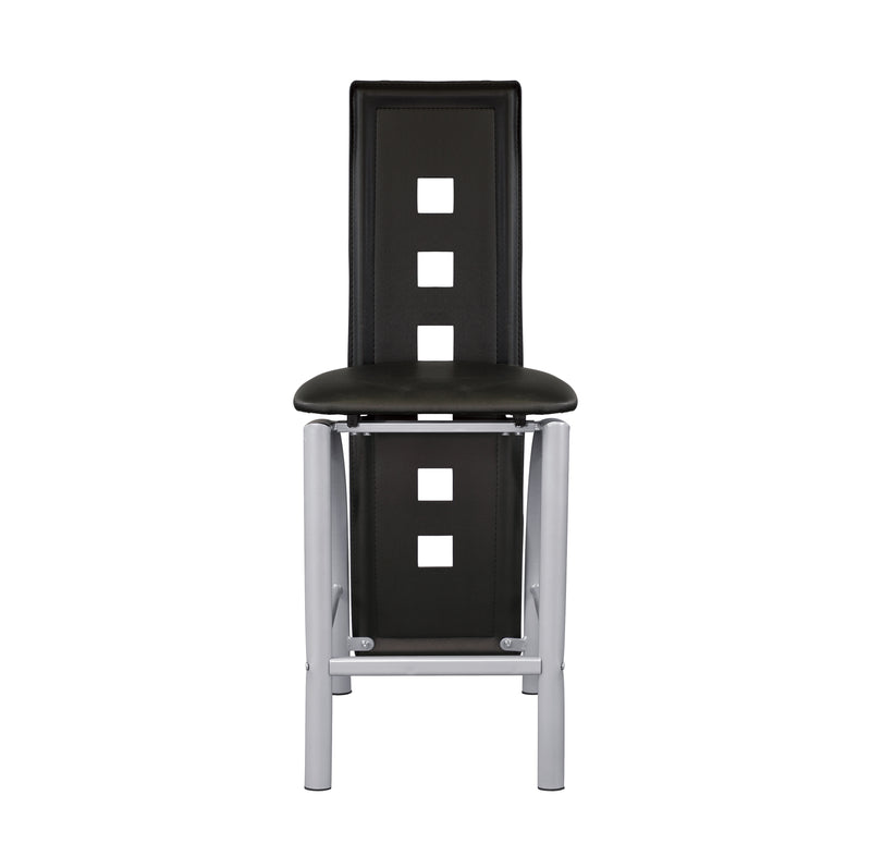 Sona Counter Height Chair in Gold/Silver/Champagne/Black - 5532-24