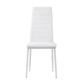 Florian Side Chair - Gold/Silver/Champagne,White