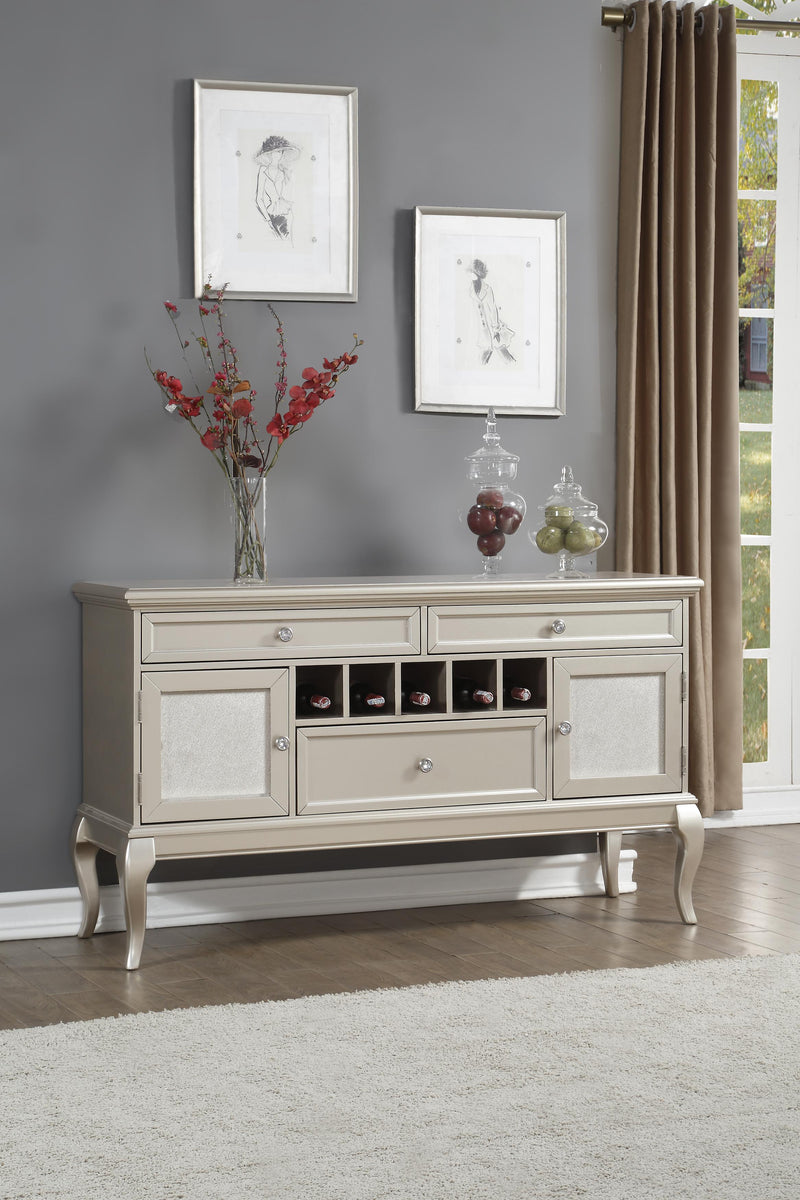 Crawford Buffet/Server in Transparent/Gold/Silver/Champagne - 5546-55