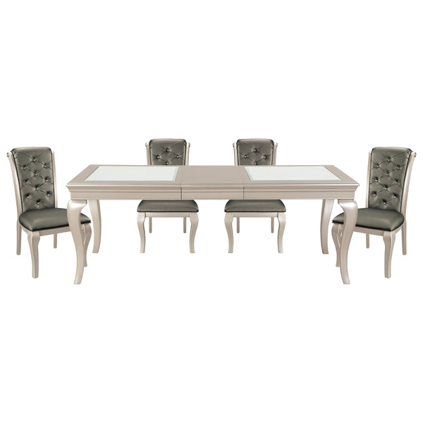 Crawford 5pc Set (TB+4S) in Transparent/Gold/Silver/Champagne - 5546-84*5