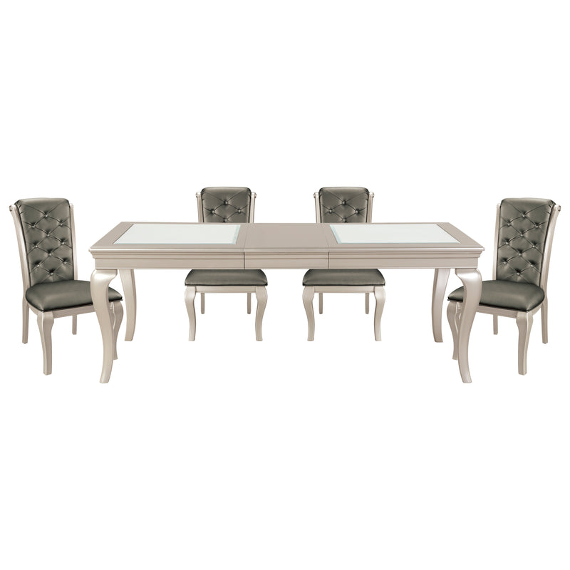 Crawford 5pc Set (TB+4S) in Transparent/Gold/Silver/Champagne - 5546-84*5