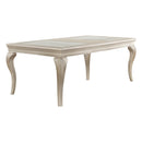 Crawford Dining Table in Gold/Silver/Champagne/Transparent - 5546-84