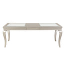 Crawford Dining Table in Gold/Silver/Champagne/Transparent - 5546-84