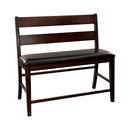 Mantello Counter Height Bench With Back