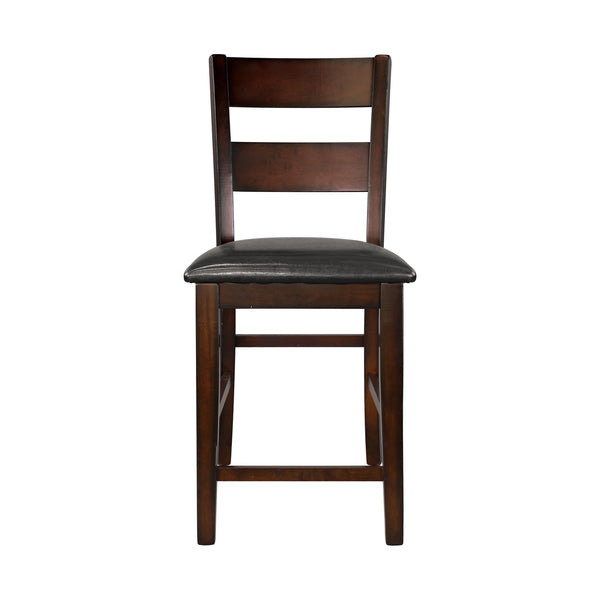 Mantello Counter Height Chair in Brown/Cherry - 5547-24