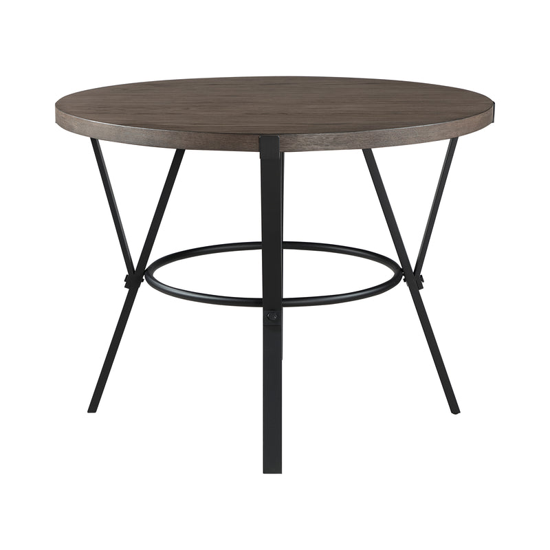 Crowley Counter Height Table in Black/Brown - 5565-36RD