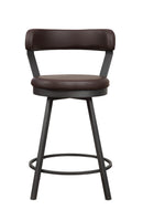 Appert Swivel Counter Height Chair - Brown