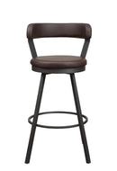 Appert Swivel Pub Height Chair - Brown