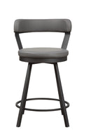 Appert Swivel Counter Height Chair, Gray in Gray - 5566-24GY