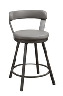 Appert Swivel Counter Height Chair, Gray