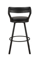 Appert Swivel Pub Height Chair, Black