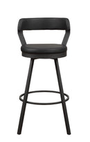 Appert Swivel Pub Height Chair, Black