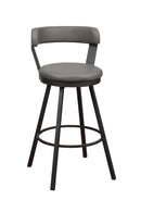 Appert Swivel Pub Height Chair, Gray in Gray - 5566-29GY
