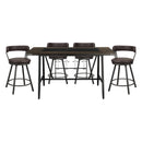 Appert 5pc Set (TB+4S) in Gray/Brown - 5566-36*5BR