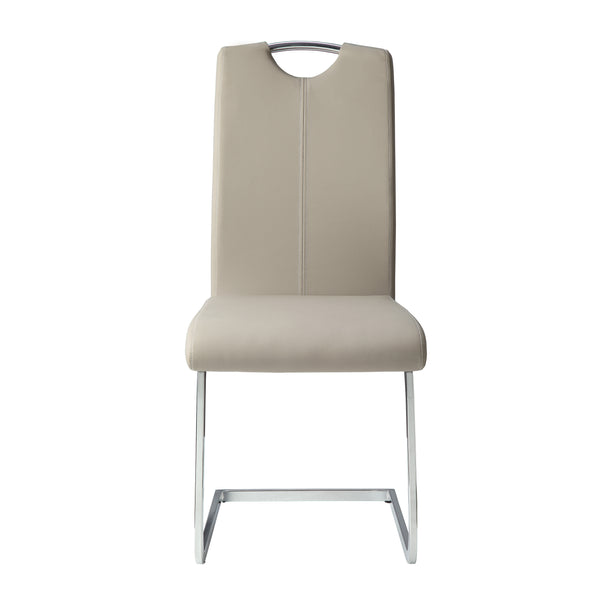Glissand Side Chair in Gold/Silver/Champagne/Taupe - 5599S