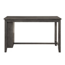 Timbre Counter Height Table in Gray - 5603-36