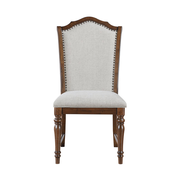 Rexford Side Chair in Cherry/Gray - 5615S