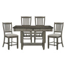 Granby 5pc Set (TB+4S) in Gray - 5627GY-36*5