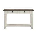 Granby Sofa Table in Brown/White - 5627NW-05