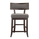 Oxton Counter Height Chair, Fabric in Brown/Cherry/Espresso - 5655-24FA