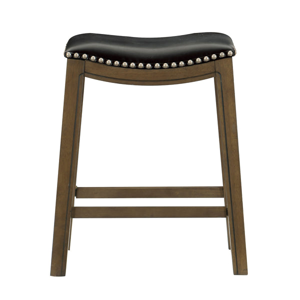 Ordway 24 Counter Height Stool, Black in Black/Brown - 5682BLK-24