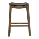 Ordway 29 Pub Height Stool, Brown in Brown - 5682BRW-29