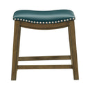 Ordway 18 Dining Stool, Green in Brown/Green - 5682GEN-18