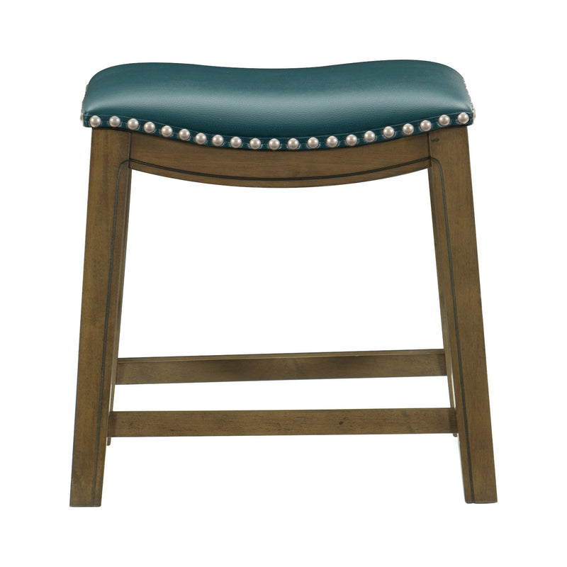 Ordway 18 Dining Stool, Green in Brown/Green - 5682GEN-18