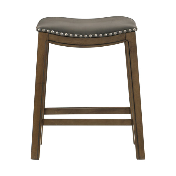 Ordway 24 Counter Height Stool, Gray in Brown/Gray - 5682GRY-24