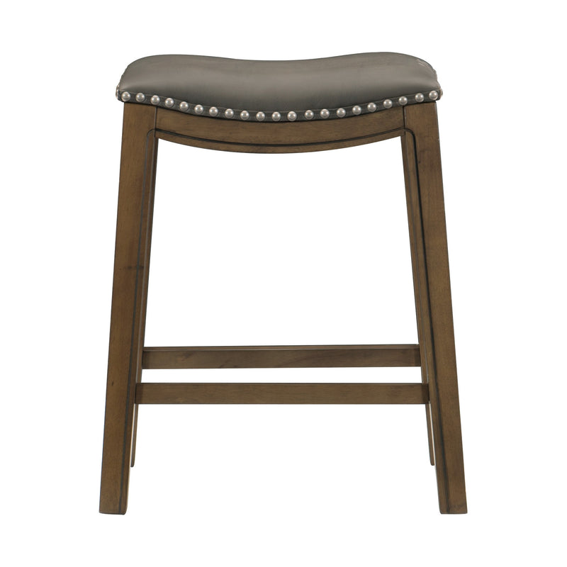 Ordway 24 Counter Height Stool, Gray in Brown/Gray - 5682GRY-24