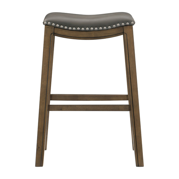 Ordway 29 Pub Height Stool, Gray in Gray/Brown - 5682GRY-29